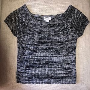 Knit crop top